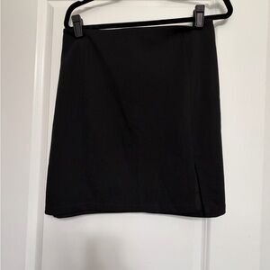SHEIN Black Mini Skirt